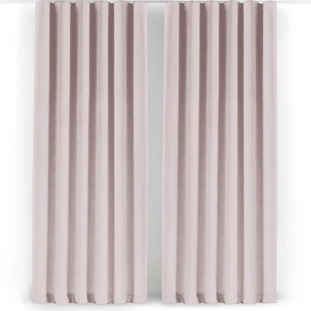 Светлорозова затъмняваща завеса 140x250 cm Velto – Filumi