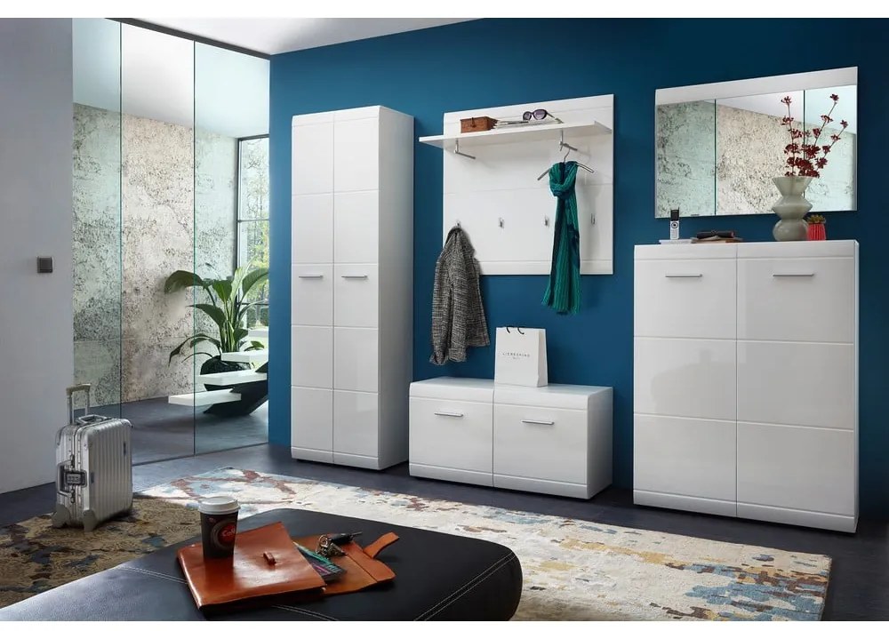 Бял гардероб 59x197 cm Adana - Germania