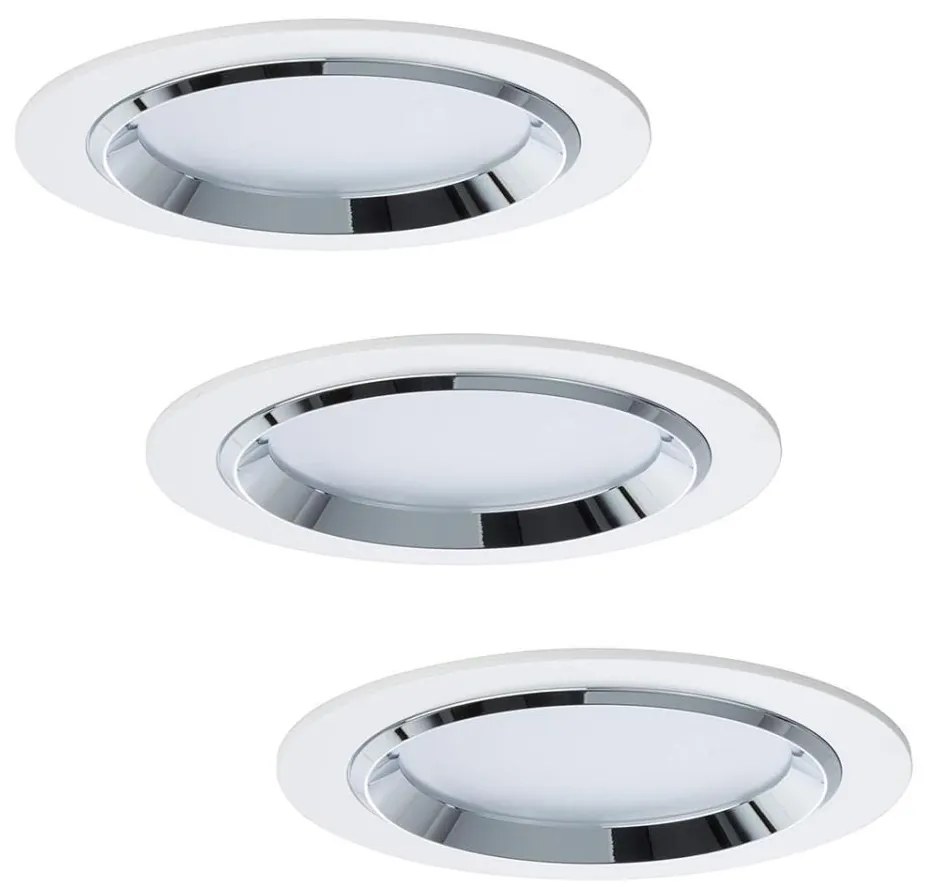 Paulmann 92693 - К-кт 3xLED/8W Димируема лампа за вграждане PREMIUM LINE 230
