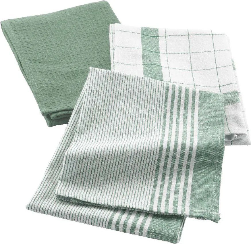 Памучни кърпи за съдове в комплект 3 бр. 50x70 cm Vibrato – douceur d'intérieur