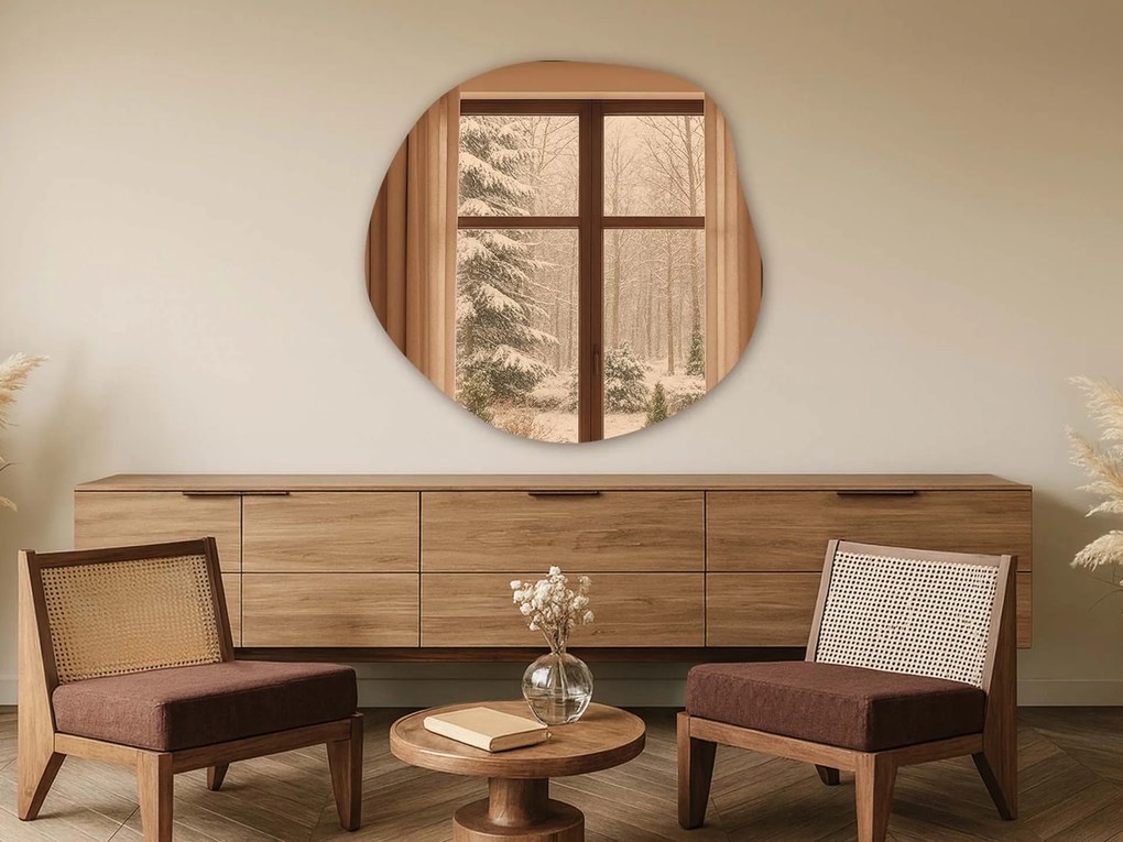 Бронзово огледало Base B30 80×77