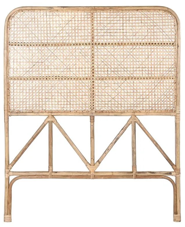 Табла за легло DKD Home Decor Естествен Кафяв Многоцветен Метал Бамбук 30 x 40 cm 100 x 4 x 90 cm 102 x 4 x 127 cm