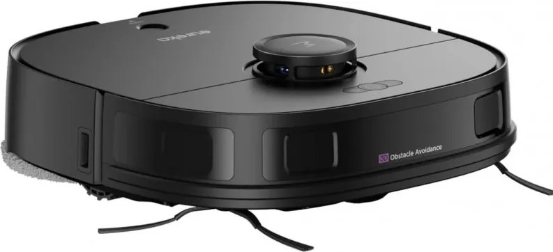 Прахосмукачка робот Eureka J12, 5000Pa, 3л, 300м2, Автономия до 150 мин, LiDAR, DuoDetect AI 3D, Гласов контрол, HEPA 11, Черен