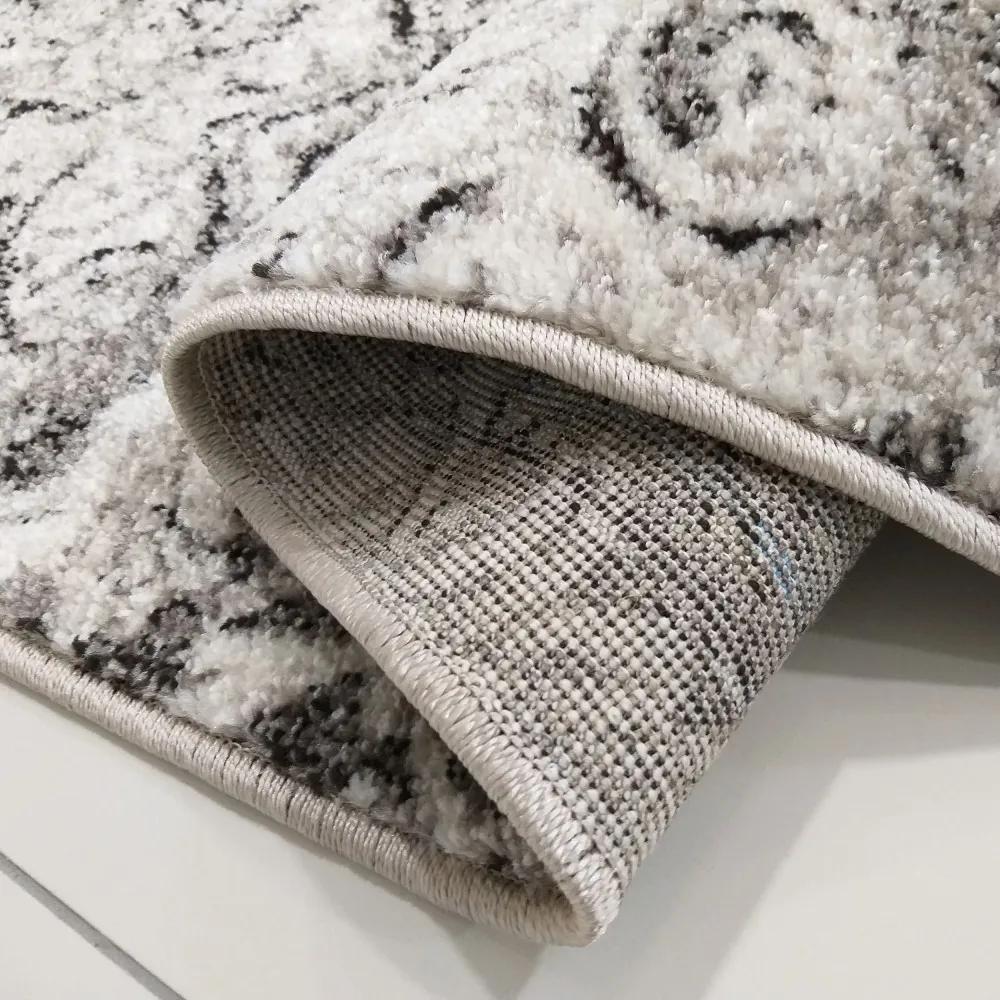 Луксозен бежово-кафяв килим с качествена изработка Ширина: 120 см | Дължина: 170 см