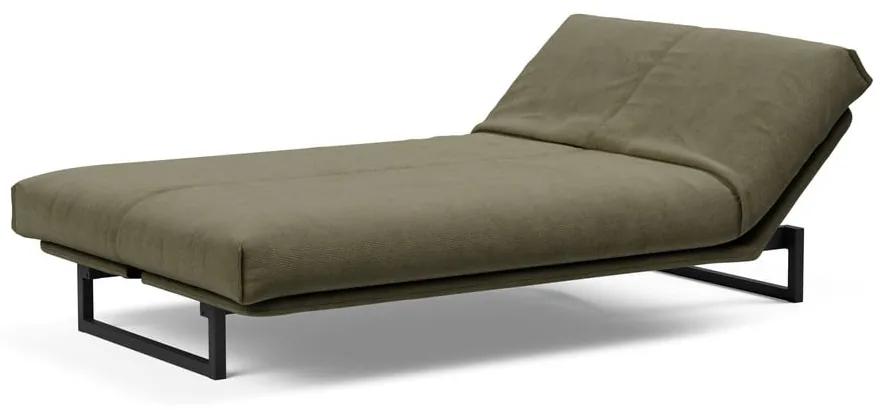 Зелен сгъваем диван от рипсено кадифе 200 cm Fraction – Innovation