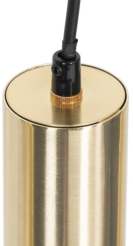 Модерен висящ аплик месинг 5-светлина - Jeana