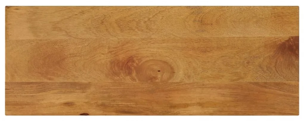 371643 vidaXL Плот за маса, 80x40x3,8 см, правоъгълен, манго масив
