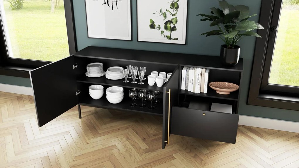 Бюфет Lazzy II-Black