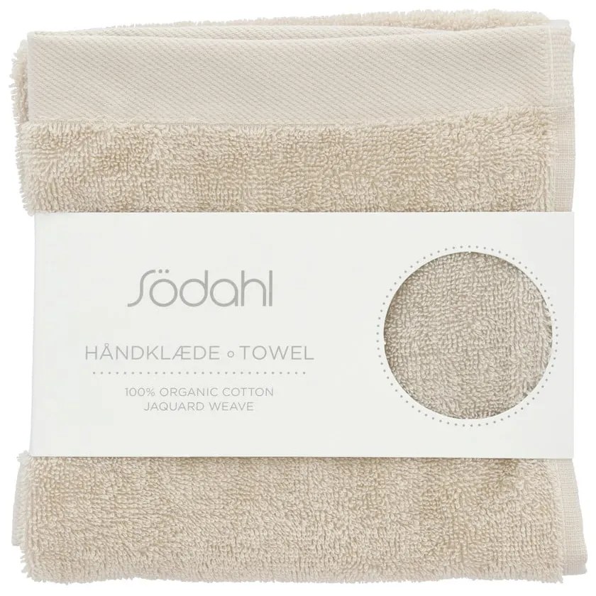 Бежова памучна кърпа от тери 40x60 cm Comfort – Södahl