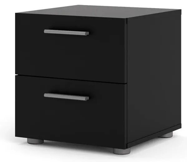 Черно нощно шкафче Pepe - Tvilum