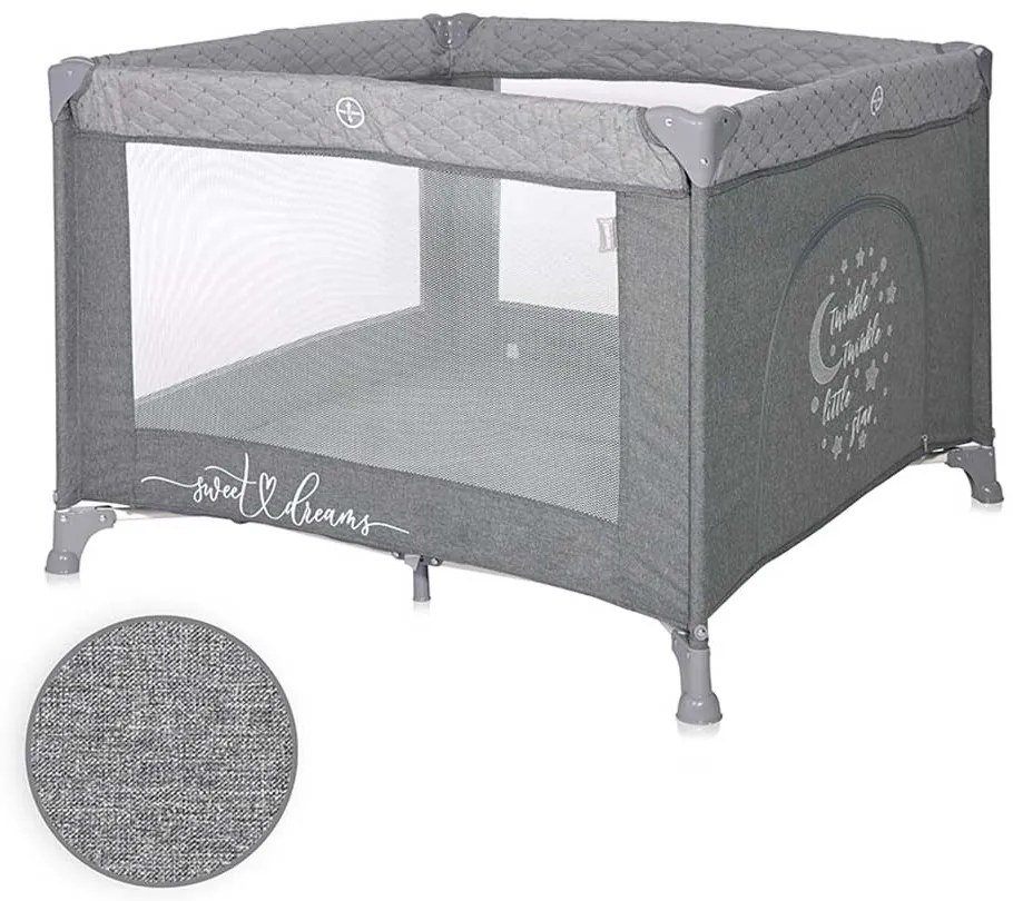 LORELLI Classic Кошара за игра SUNNY PLAYGROUND COOL GREY STAR