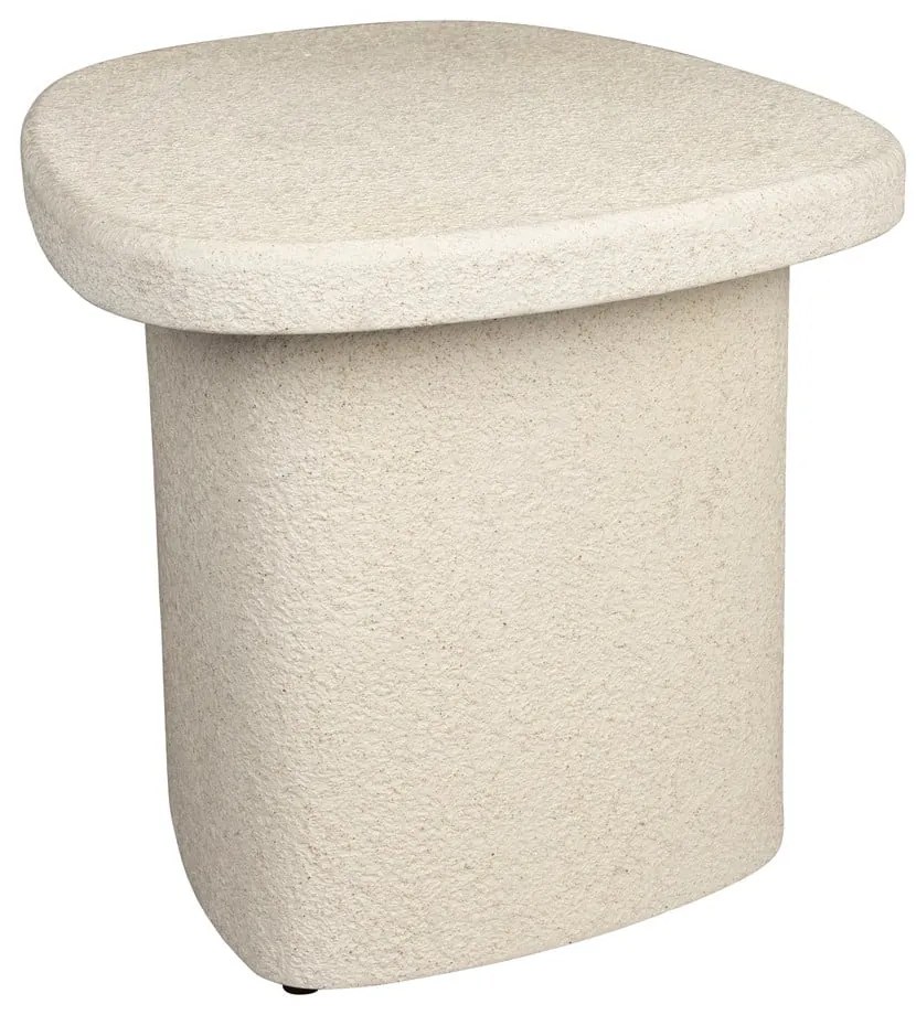 Странична масичка с плот от имитация на мрамор 45x56 cm Veda – Dutchbone