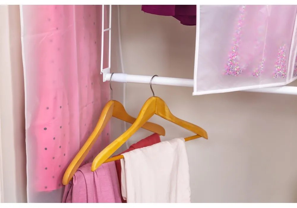 Комплект от 2 стълби и разтегателен стълб за дрехи Muro - Compactor