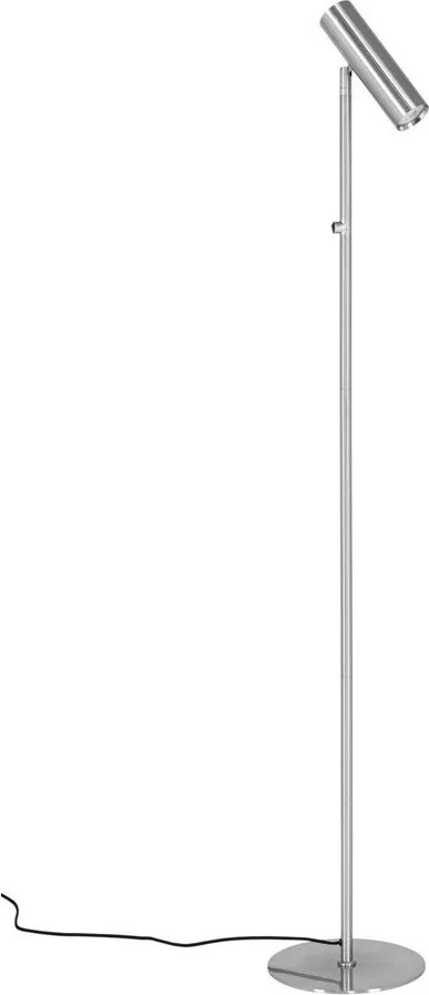 Подова лампа в сребрист цвят (височина 150 cm) Paris – House Nordic