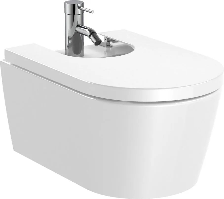 Roca A357525000 - Стенно биде INSPIRA керамика/бяло