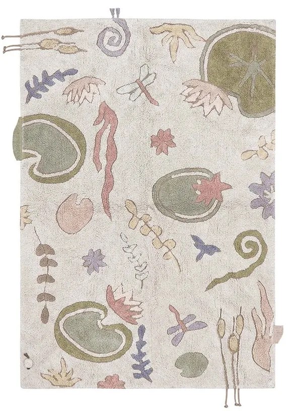 Памучно детско килимче за игра 140x200 cm Botanic Fantasy – Lorena Canals