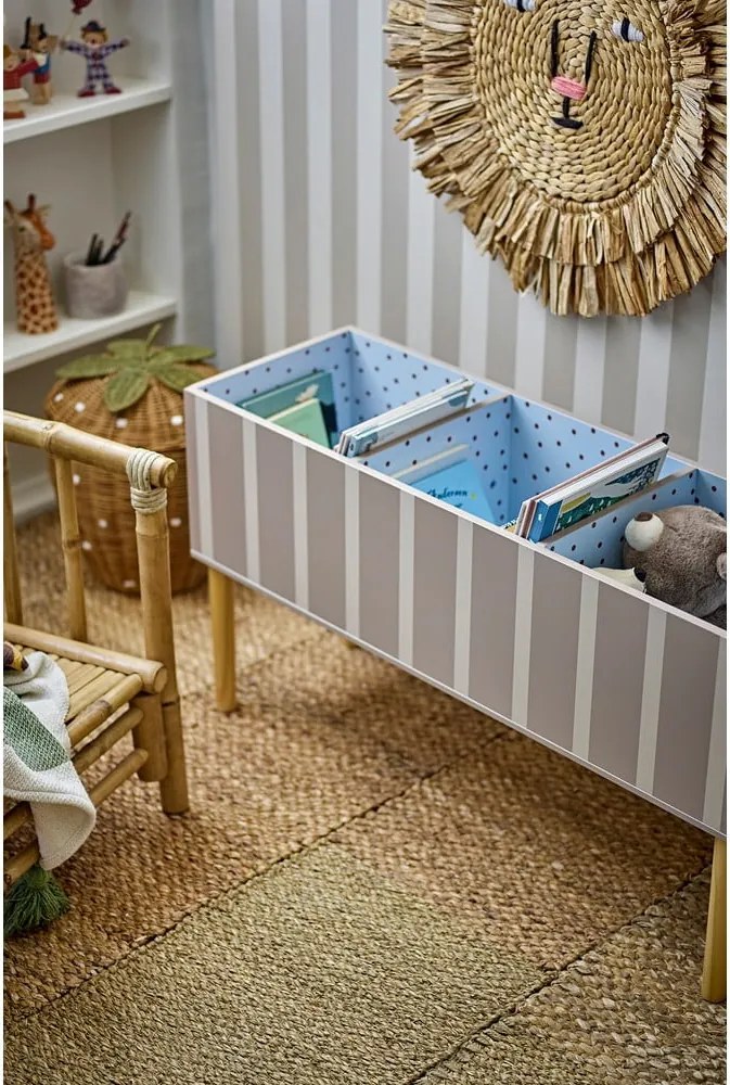 Бежова детска библиотека 90x50x30 cm Salam – Bloomingville Mini