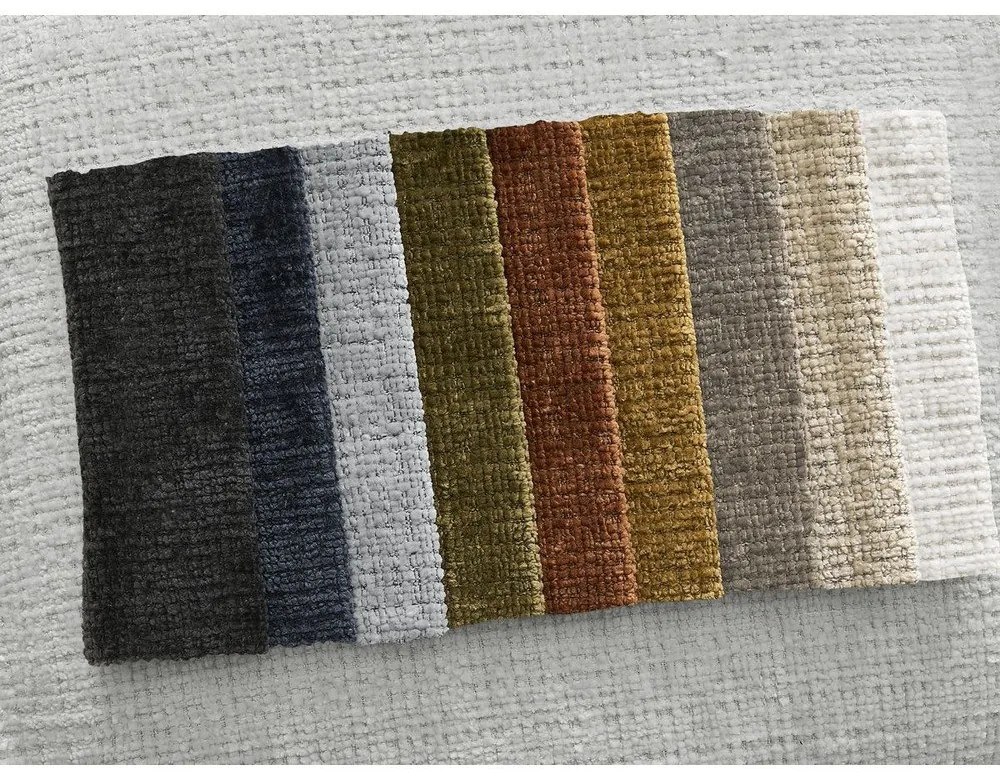 Светлосив шенилов ъглов диван (ляв ъгъл) Leonore – Bobochic Paris