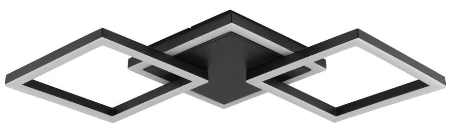 Brilliant - LED таванно осветително тяло JORVIC LED/21W/230V 28x61,5 cm черно