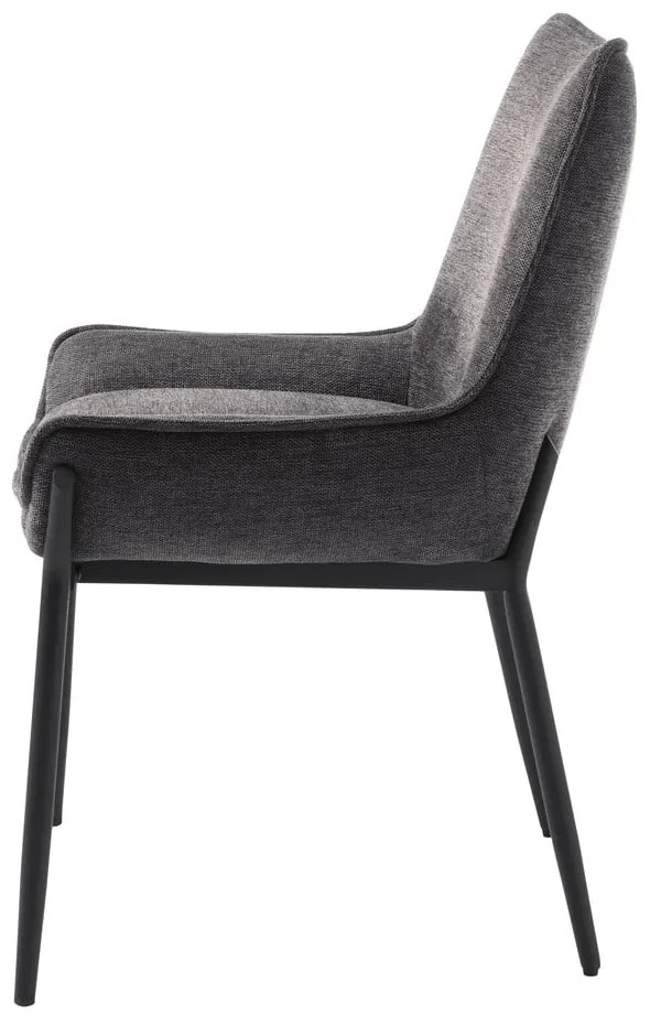 Тъмносив трапезен стол Calgary – Unique Furniture