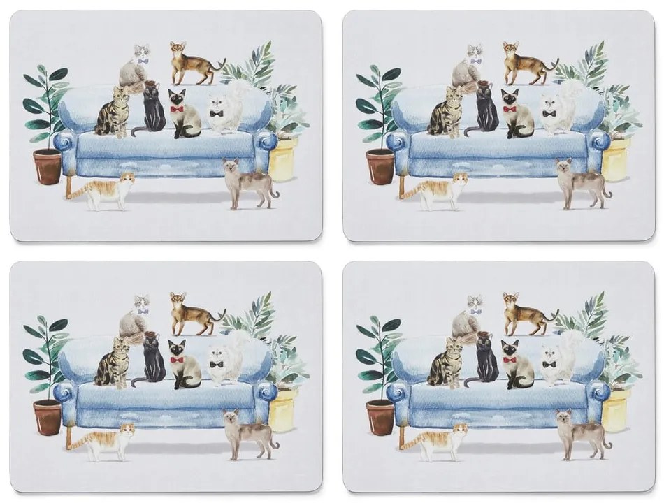 Постелки и подложки в комплект от 8 бр. Curious Cats – Cooksmart ®