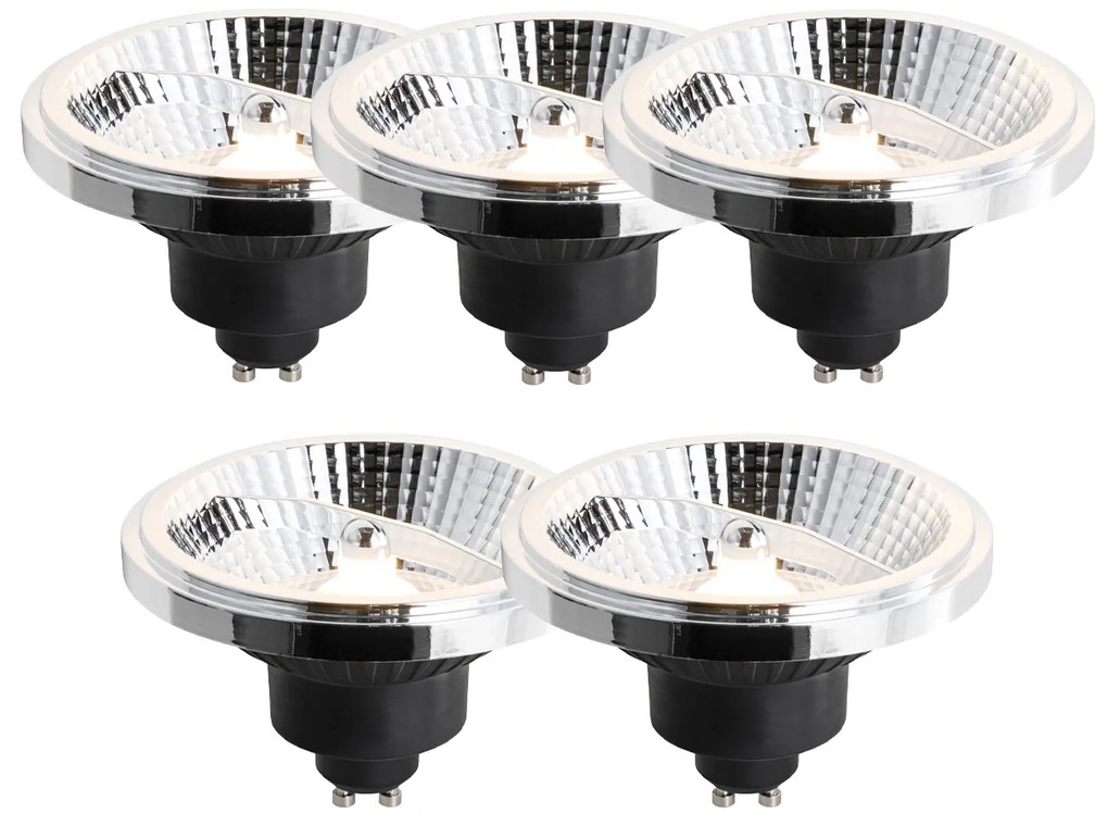 Комплект от 5 димируеми GU10 LED крушки 111мм 10.5W 770 lm 2700K