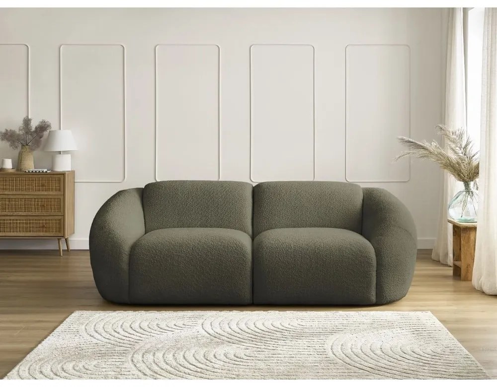 Зелен диван от букле 230 cm Tina – Bobochic Paris