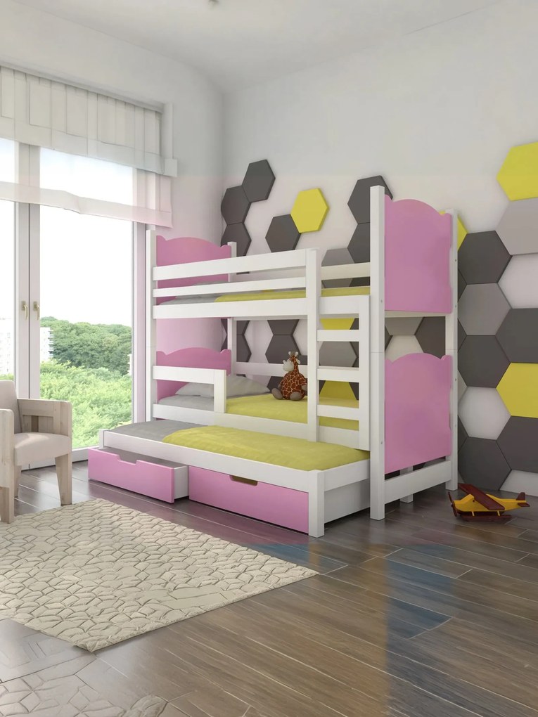 Чекмедже за Чекмедже за Чекмедже за двуетажно легло Sero plus 3B-Leuko-Roz