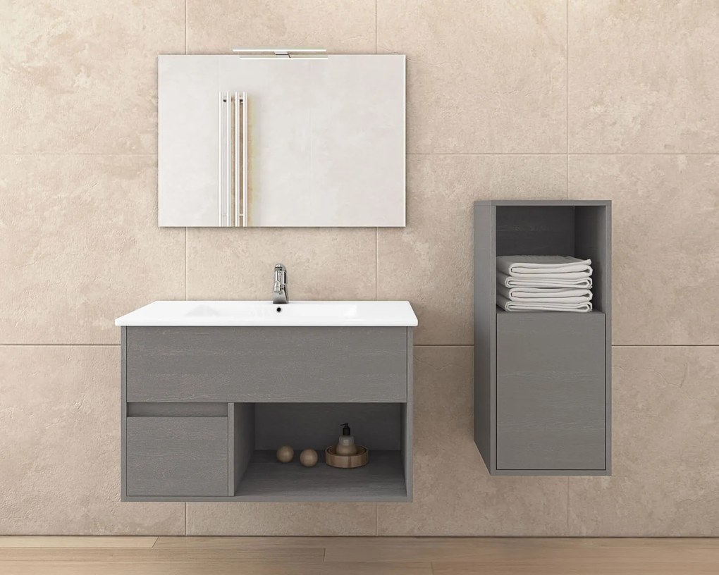 Висяща Пейка Drop Sorrento 75-Cement