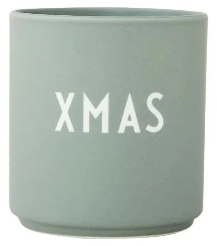 Зелена чаша от имитиращ порцелан , 0,25 л Favourite - Design Letters