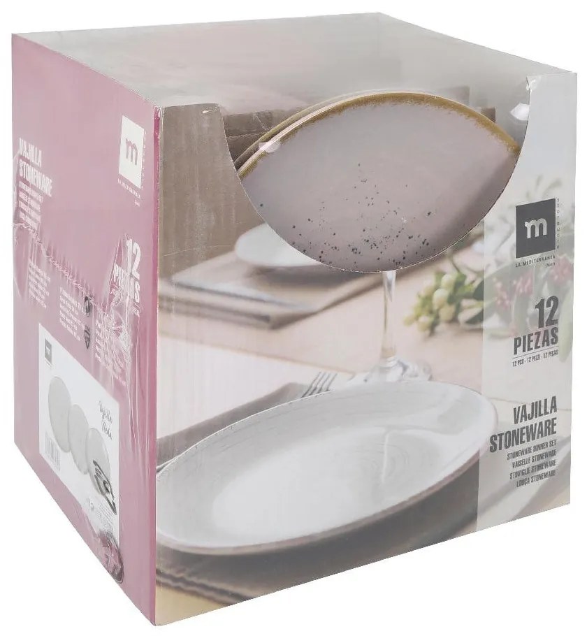 Сервиз за хранене LA MEDITERRANEA Neda, 12 части,порцелан