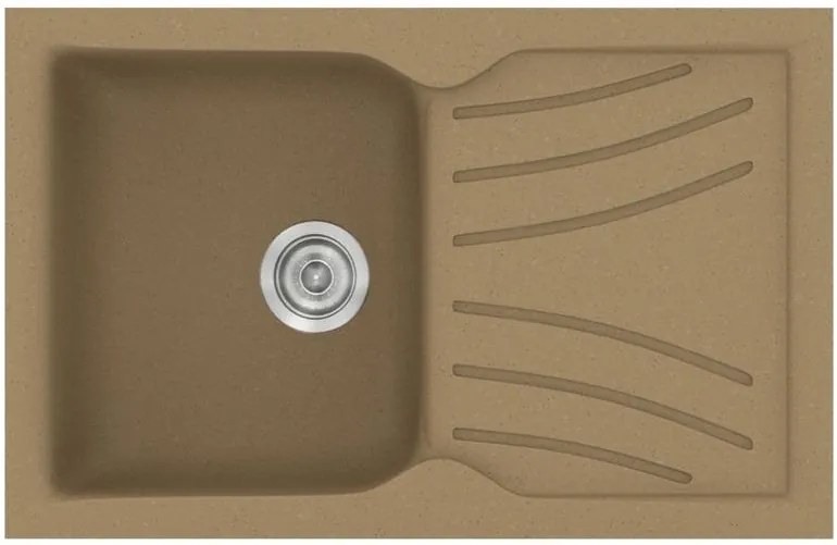 Мивка Sanitec 337-Metallic Coffee