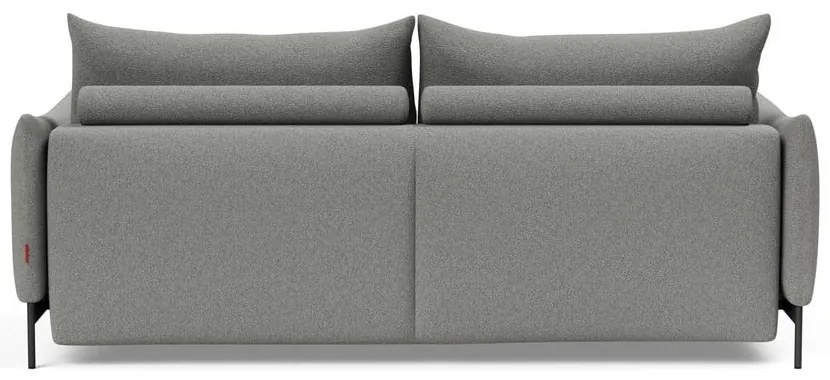 Светлосив разтегателен диван 230 cm Malloy wood - Innovation