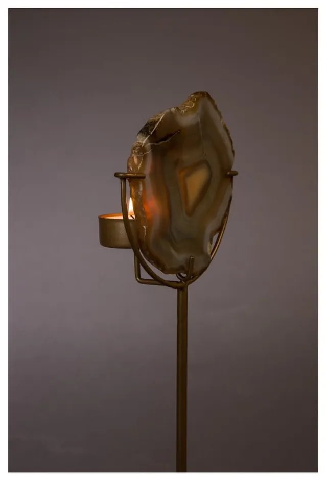 Свещник с ахат Нина Gem - Dutchbone