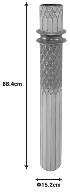 Ваза Сами 209-000006 цвят златен-бял