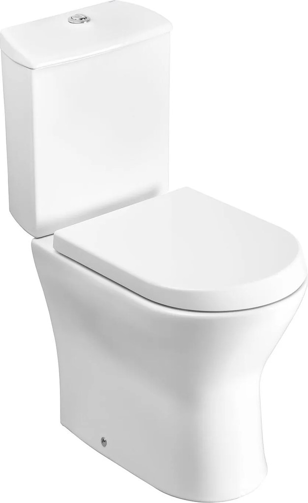 Тоалетна чиния за моноблок, Roca, A342640000, двойно оттичане, 38x68x78см