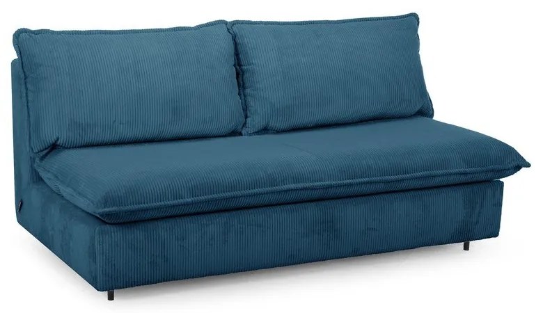 Син разтегателен диван от рипсено кадифе 184 cm Isadora – Bobochic Paris