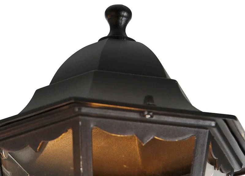 Външна фенери черна 220 см 3-светлина IP44 - Хавана