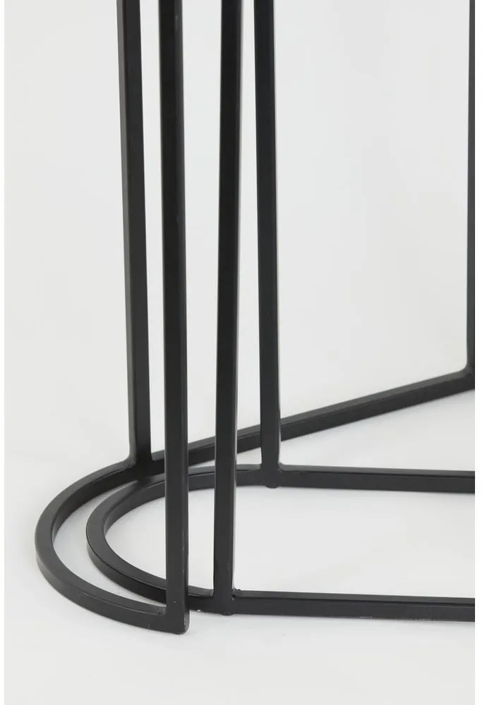 Метални странични масички в комплект от 2 бр. 26x53 cm Bocov – Light &amp; Living