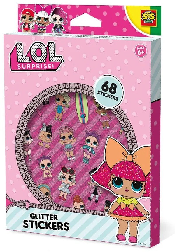 SES - L.O.L Стикери с брокат