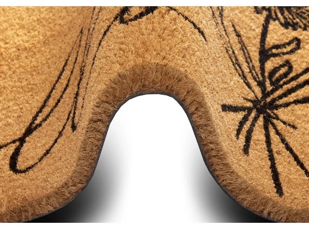 Изтривалка от кокосови влакна 75x45 cm Hello &amp; Flowers - Hanse Home