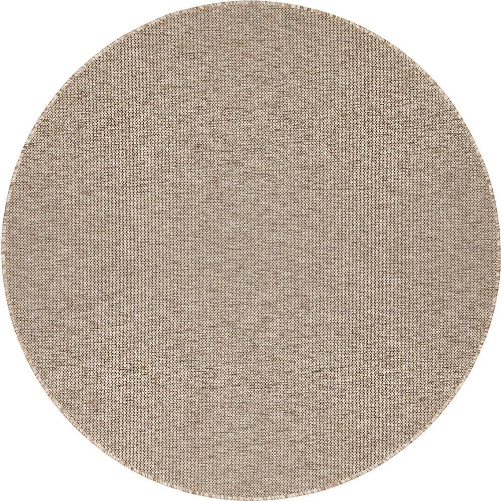 Бежов кръгъл външен килим ø 160 cm Vagabond™ - Narma
