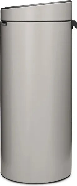 Кош за боклук Brabantia Touch Bin New 1010459, 30 л, Безшумно и плавно затваряне, Светлосив