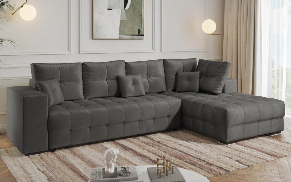 Разтегателен ъглов диван Никсън