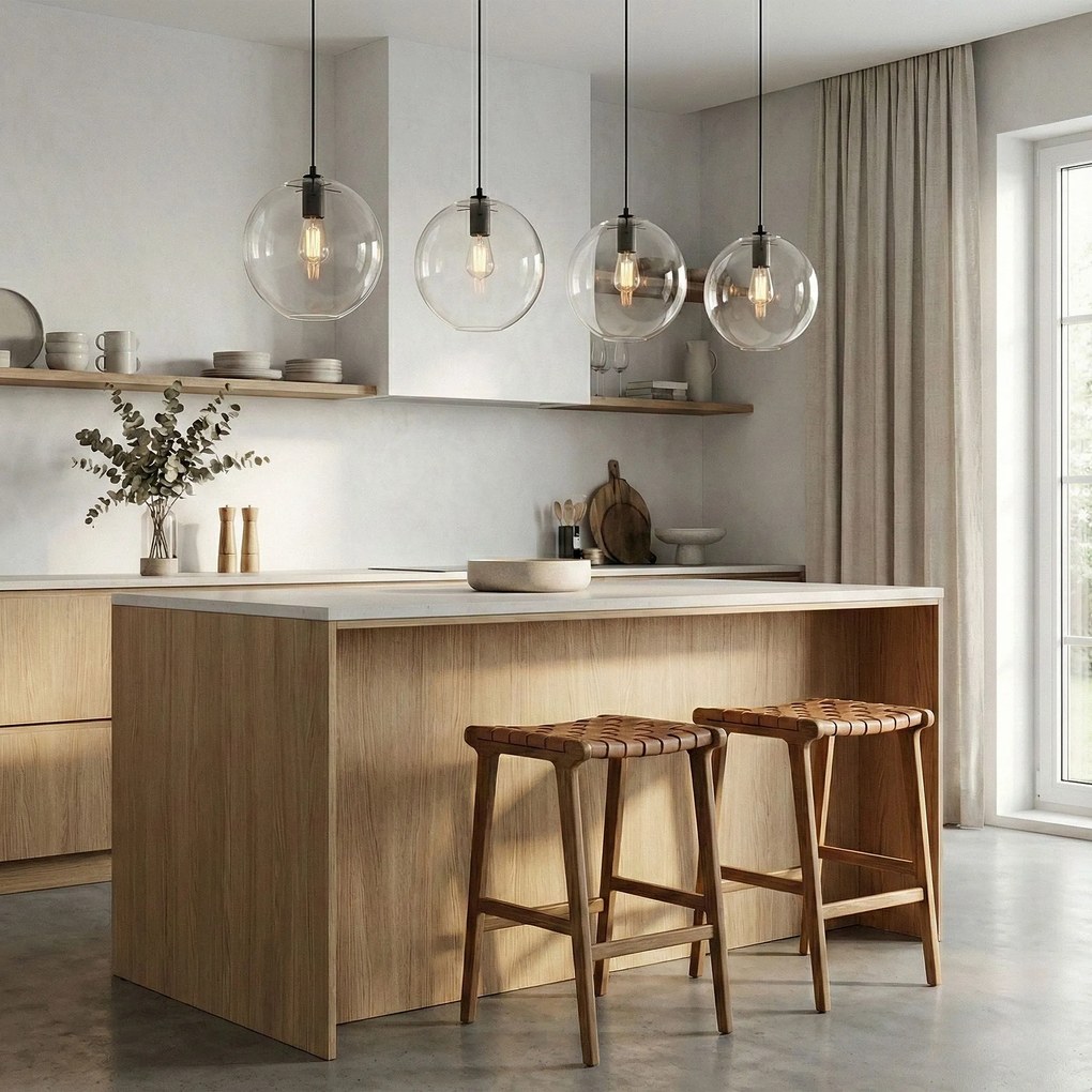 Пендел СТЪКЛЕН Lassi Black 30 cm