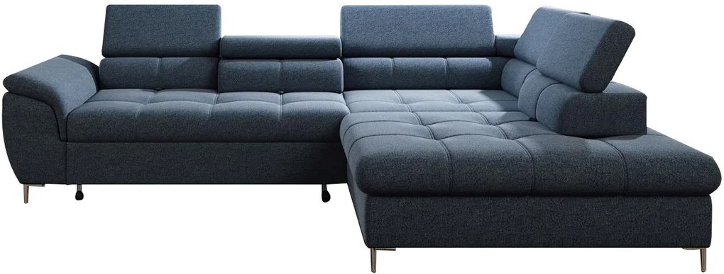 Ъгъл диван Mento-Dark blue-Right