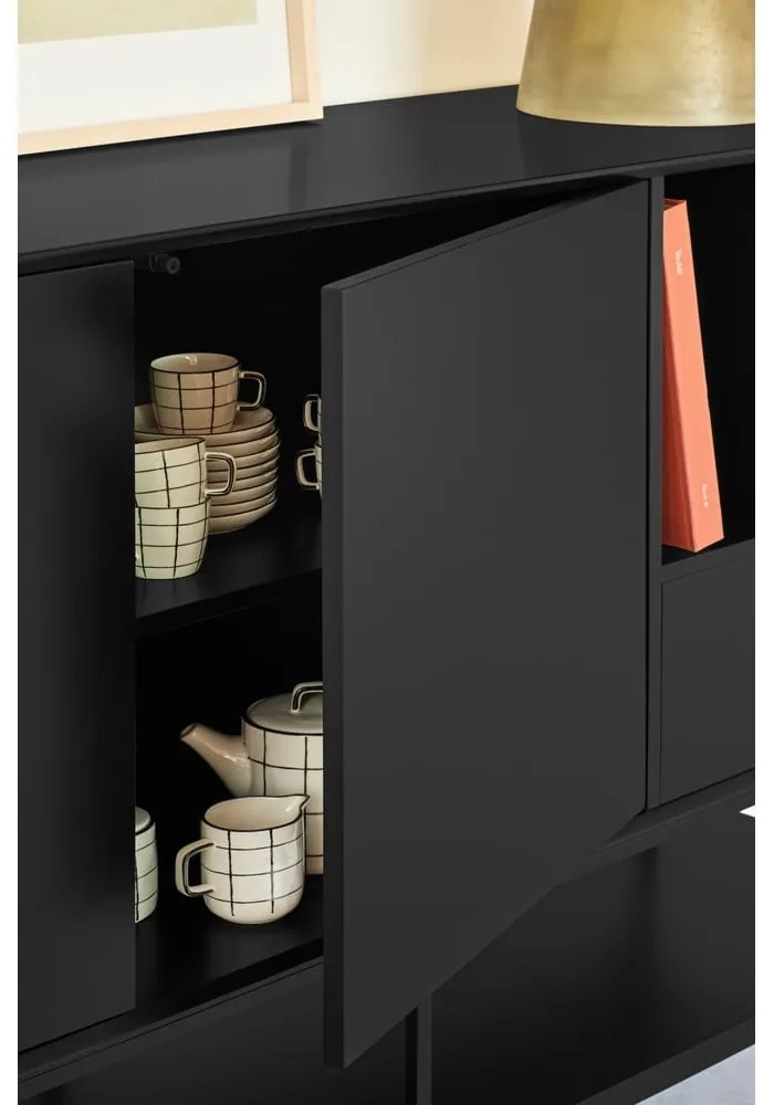 Скрин в тухлен цвят 220x98x45 cm Platt – Teulat