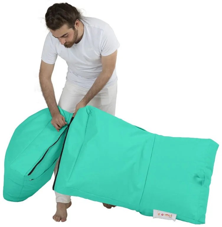 Градински пуф Siesta Sofa Bed Pouf, цвят Тюркоаз