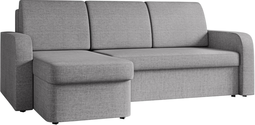 Ъглов диван Тоти-сив