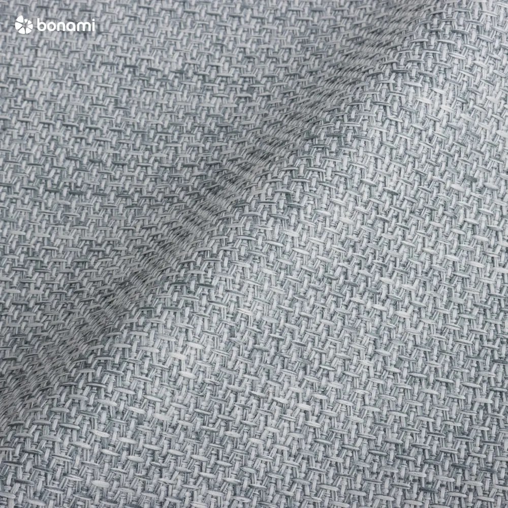 Сиво-синьо двойно легло 140x200 cm тапицирано с място за съхранение с включена подматрачна рамка Lotte – Meise Möbel